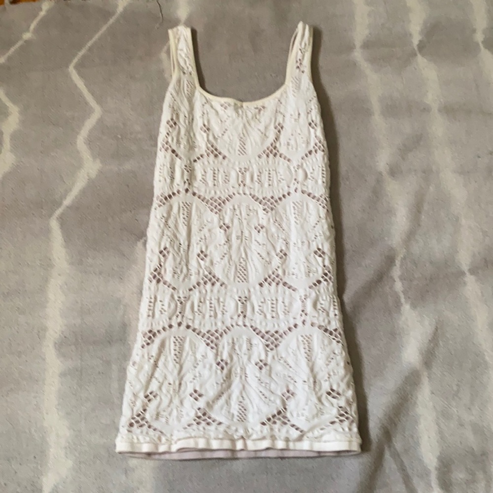 Wet Seal White Bodycon Dress